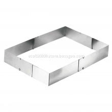 stainless steel extendable square cake ring